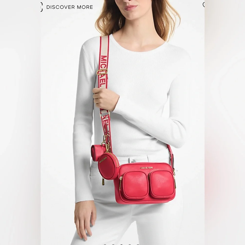 Michael Kors Crossbody with detachable airpod case and coinpouch...$498 - Picture 4 of 9